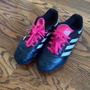 Girls adidas soccer cleats 2 1/2